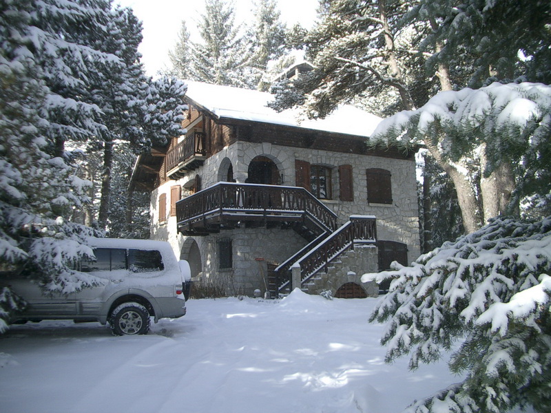 chalet neige